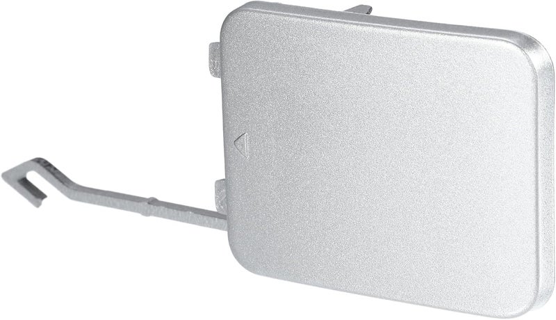 VekAuto Tow Hook Eye Hole Cover Cap Compatible for Mercedes-Benz W211 E-Class E280 E320 E350 E550 E500 E55 2002-2008, Durable Plastic Silver Tone Rear Right - Image 1